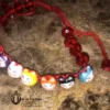 Cat Bracelet😻Kawaii Handpainted Red Cute Adjustable