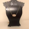 Kendra Scott ELISA Necklace Iridescent Drusy 14k Gold Plated