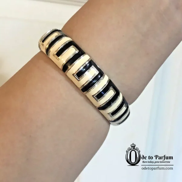 Black and White Bracelet Cuff Bracelet