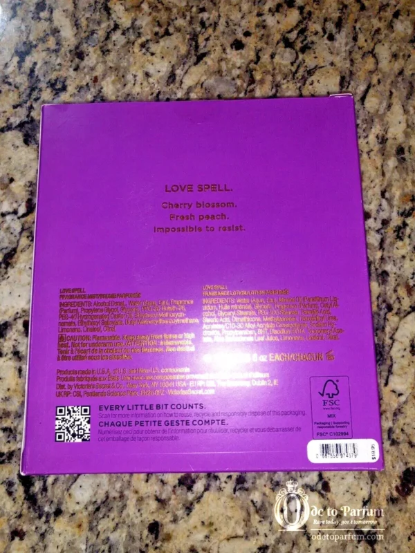 Victoria's Secret LOVE SPELL Gift Set!