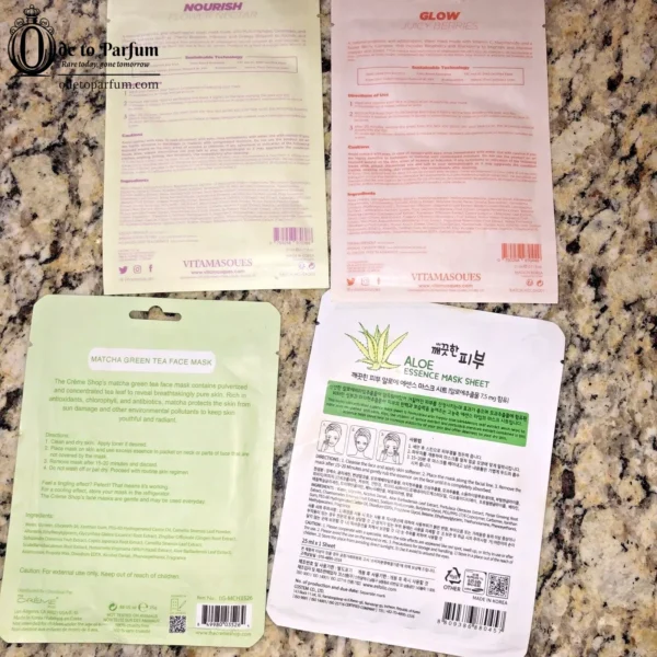 Sheet Masks Bundle Vitamasques, Creme Shop