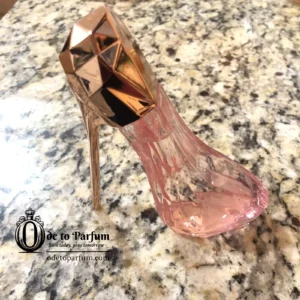 Pink heels perfume