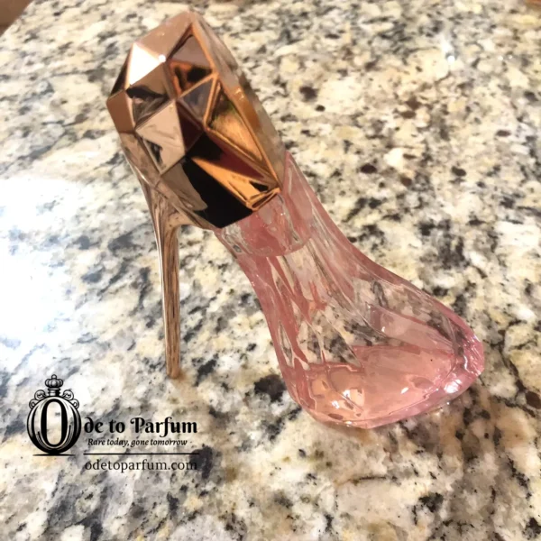 Pink heels perfume