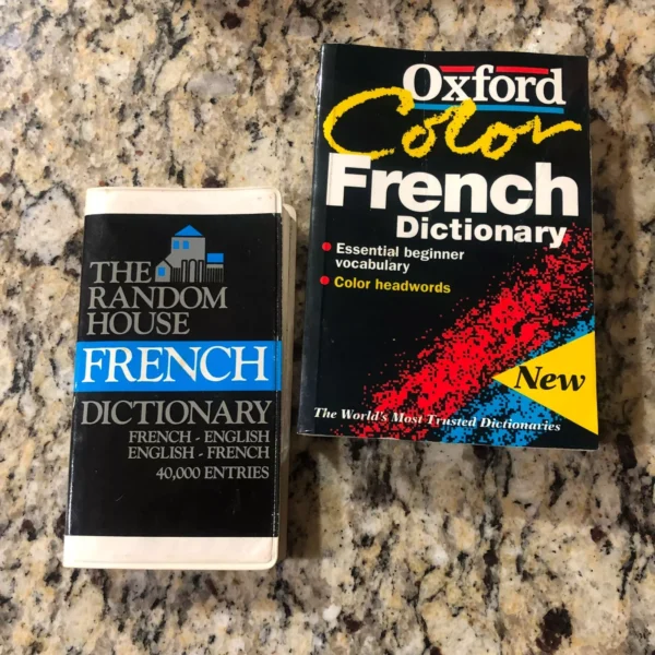 French Dictionary Bundle 2 Travel Books!