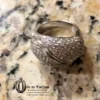 Pave Ring 925 Sterling Silver Cubic Zirconia