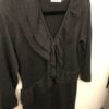Sweater Dress CALVIN KLEIN Gray Career Sz Medium