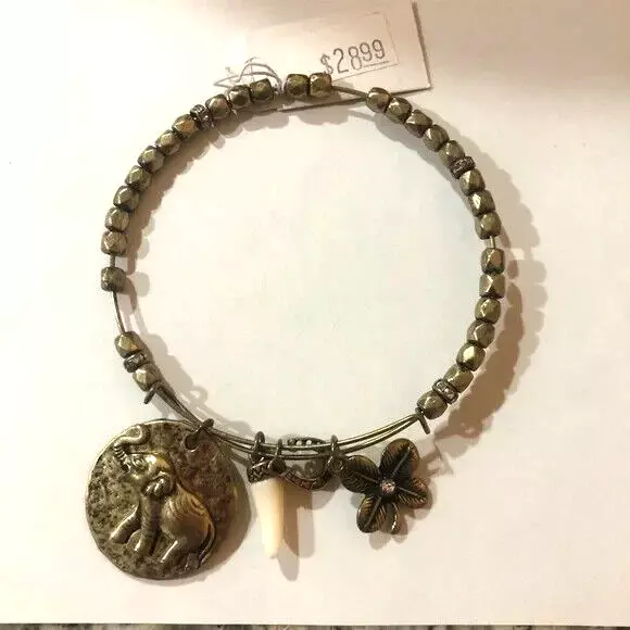 Elephant Bracelet, Handmade With Lucky Charms ! 🐘