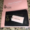 JUICY COUTURE Wallet Black Gold Vegan 👑