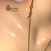Tassel Necklace J. Crew Rhinestone Y Drop