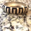 black and white bracelet cuff bracelet