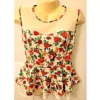 ooh la la peplum floral top