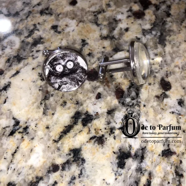 Unique Cufflinks Black and White Tarsier Quirky Cuff Links  ⊙_⊙