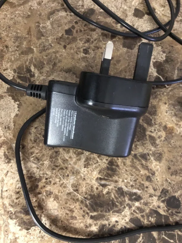 MINI USB CHARGER UK CARPHONE WAREHOUSE PLUG
