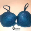 s-l1600 Victoria's Secret VERY SEXY Push-Up Bra Teal 32DDD NWT