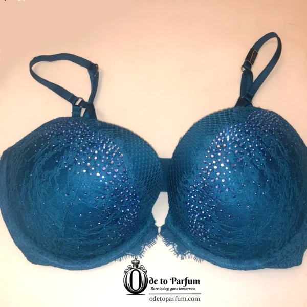 s-l1600 Victoria's Secret VERY SEXY Push-Up Bra Teal 32DDD NWT