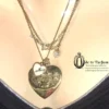 juicy couture heart necklace y2k
