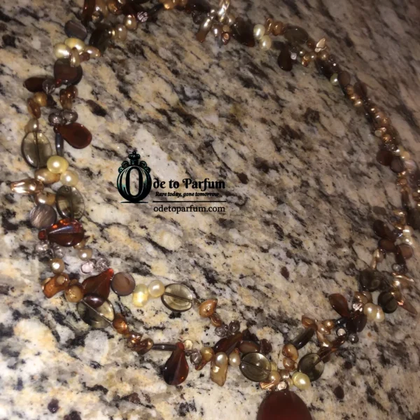 amber necklace gemstone and pearl necklace
