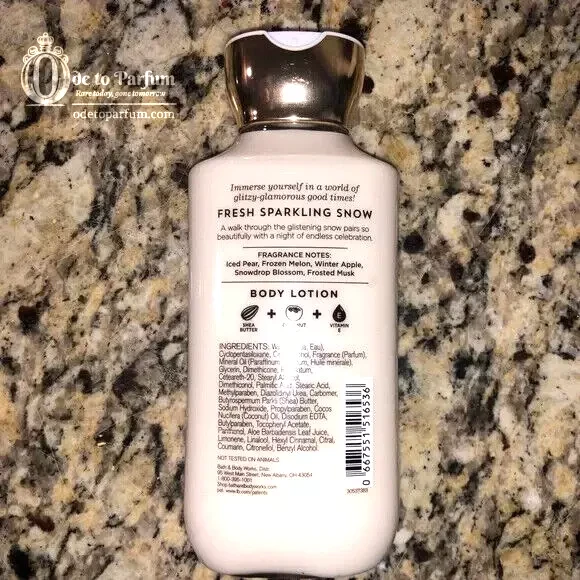 FRESH SPARKLING SNOW Bath & Body Works 8 oz