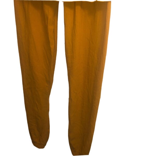 Y2K Foldover Leggings British Vintage Mustard Layered NEXT