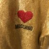 s-l1600 (3) Vintage MOSCHINO Bodysuit Logo 90's Gold Women’s Top