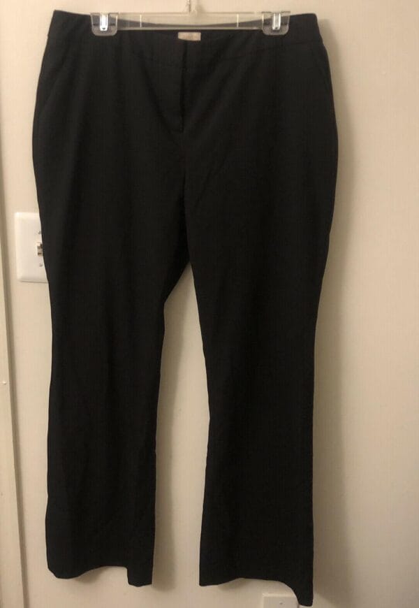 s-l1600 (3) Black Slacks Women LAUNDRY by Shelli Segal 14 XL
