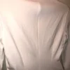 AMINA MUADDI x WOLFORD White Slit Dress - Size Medium