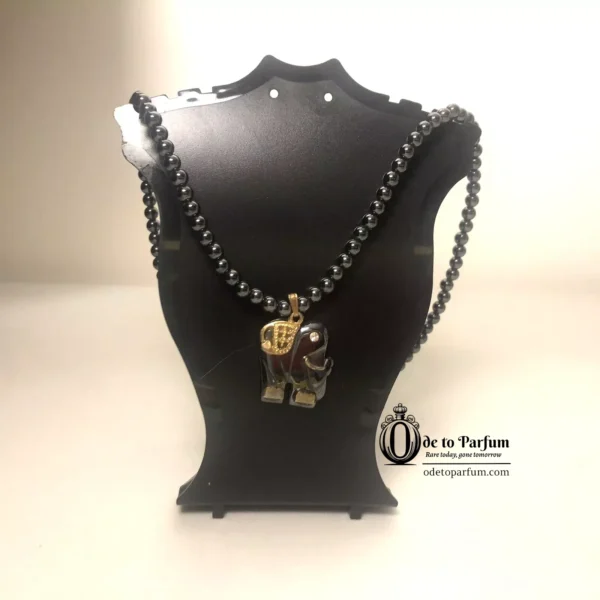 Hematite Necklace Elephant Pearls Kenya STUNNING 🐘