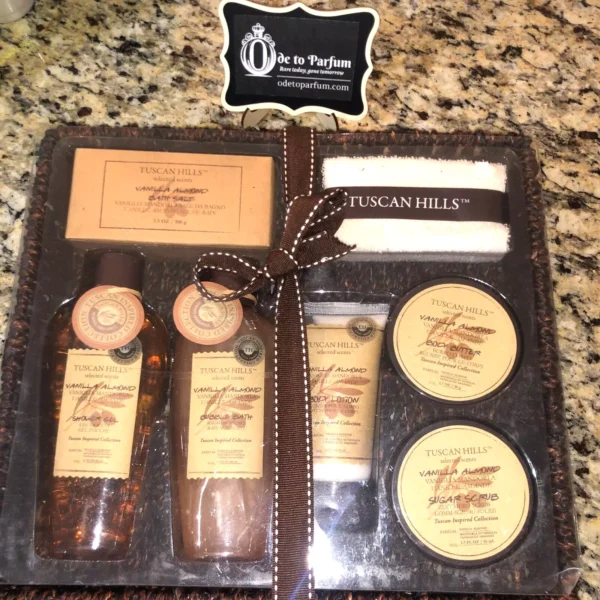 almond vanilla gift set