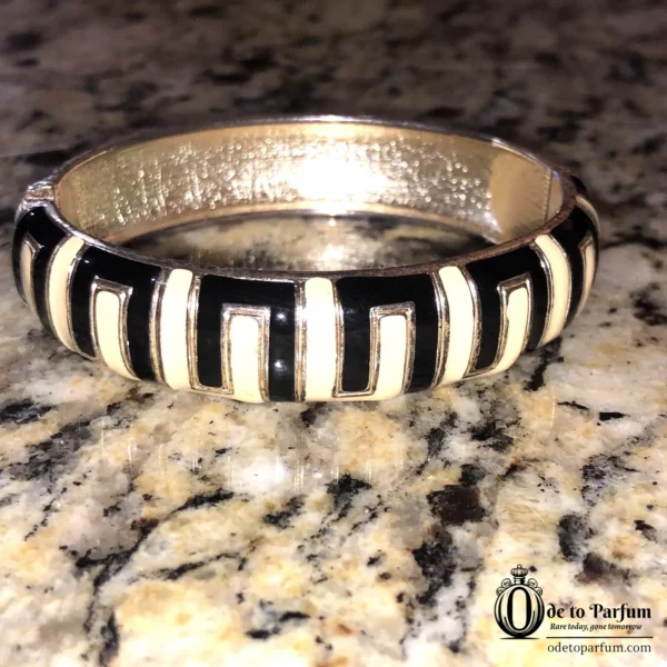 Black and White Bracelet Cuff Bracelet