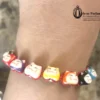Cat Bracelet😻Kawaii Handpainted Red Cute Adjustable