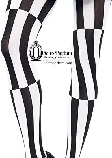 Striped Tights LEG AVENUE Black and White