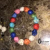 Pastel Goth Jewelry Skulls Bracelet Earrings