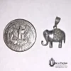 sterling silver elephant necklace pendant