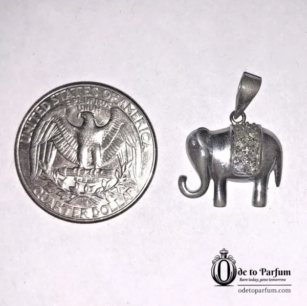 sterling silver elephant necklace pendant