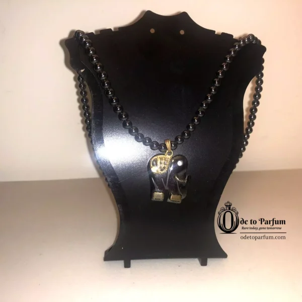 Hematite Necklace Elephant Pearls Kenya STUNNING 🐘