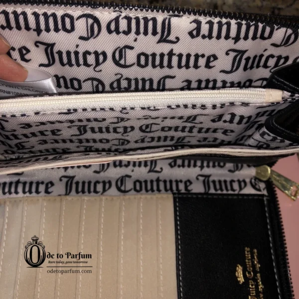 JUICY COUTURE Wallet Black Gold Vegan 👑