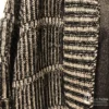 ALICE + OLIVIA Sweater Nera Black White Rib