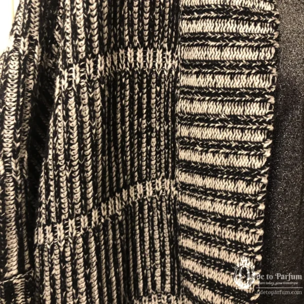 ALICE + OLIVIA Sweater Nera Black White Rib