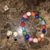 Pastel Goth Jewelry Skulls Bracelet Earrings