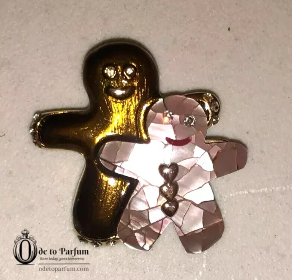 s-l1600 Gingerbread Man Brooch Vintage LIZ CLAIBORNE