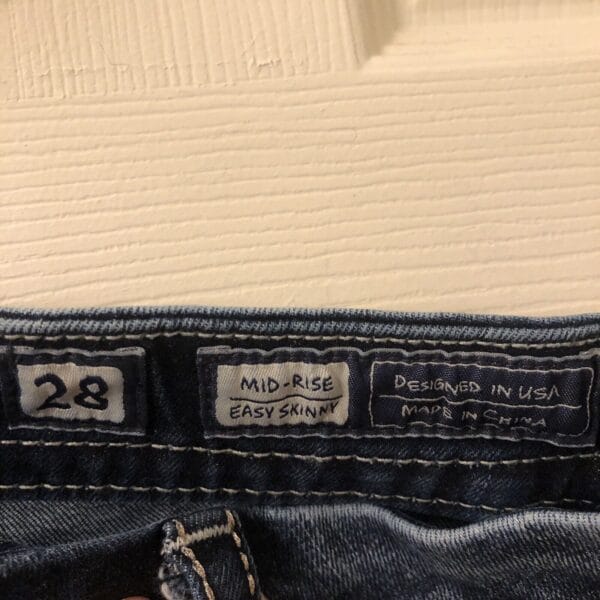 Skinny Jeans MISS ME Jeans Mid-Rise Easy Women 28