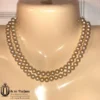 Vintage Pearl Necklace Two Rows TRIFARI