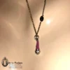 Juicy Couture Necklace Pink Microphone VTG