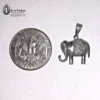 Sterling Silver Elephant Pendant MARSALA .925