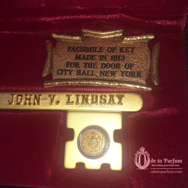 KEY TO THE CITY NYC Mayor John V Lindsay '71