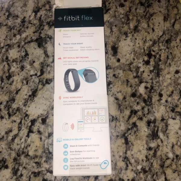 Fitbit Flex Wireless Activity Sleep Wristband Black ✨NEW✨