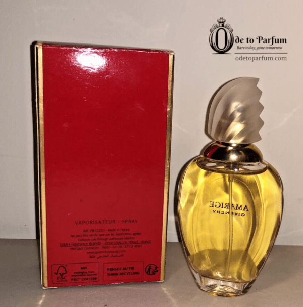 Givenchy AMARIGE Perfume EDT VINTAGE 2001 RARE