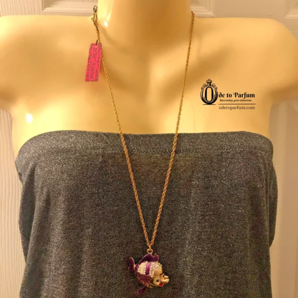 Fish Necklace Betsey Johnson Bejeweled NWT  🐟