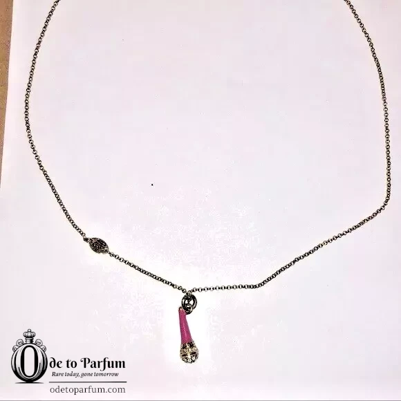 Juicy Couture Necklace Pink Microphone VTG