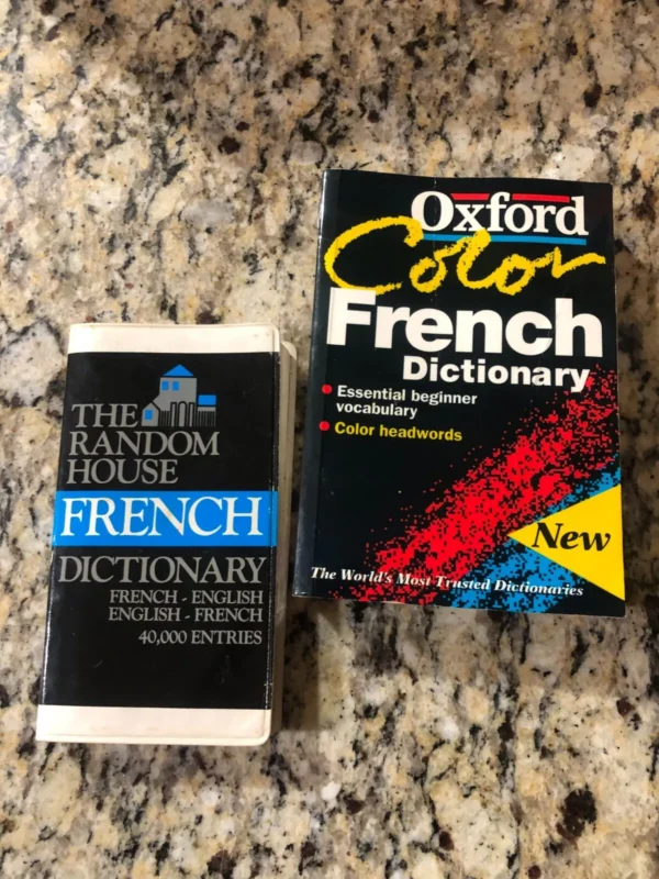 French Dictionary Bundle 2 Travel Books!